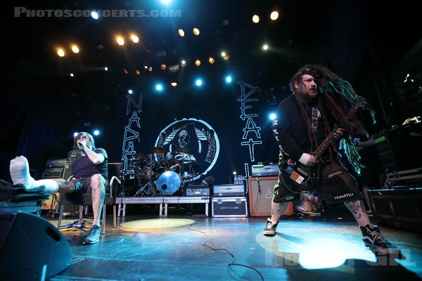 NAPALM DEATH - 2023-02-26 - PARIS - La Machine (du Moulin Rouge) - Mark Andrew Greenway - Danny Herrera - John Cooke